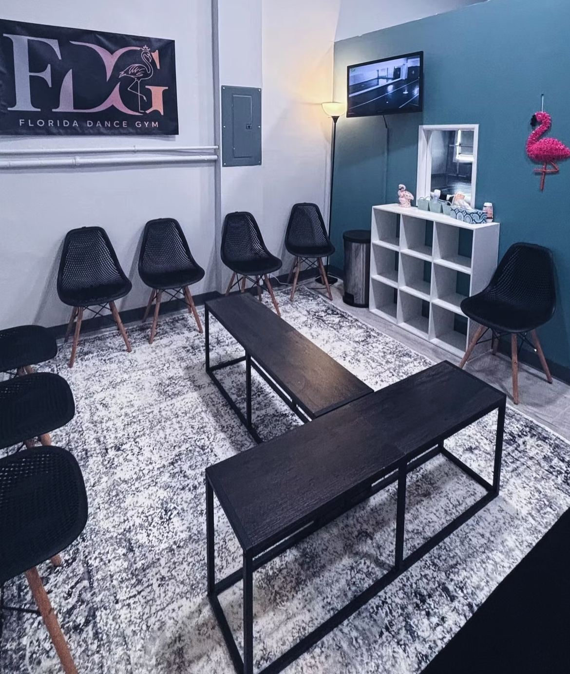 Florida Dance Gym family waiting room